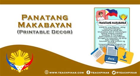 makabayan pictures|Panatang Makabayan Printable Decor .